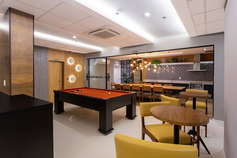 Flat 2Q, Marista, Andar Alto - próx Órion