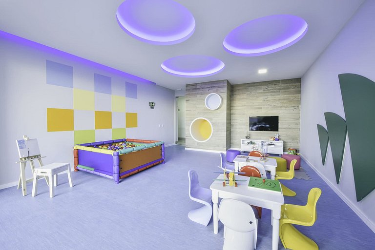 Flat Sofisticado | Rooftop c/ piscina | Flamboyant