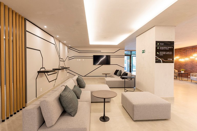 2Q c/ Suíte no Bueno | Garagem + Ar Condicionado