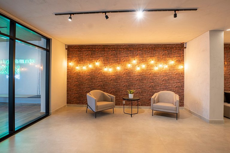 Flat espaçoso andar alto, @Bueno - próx IPOG/CBCO