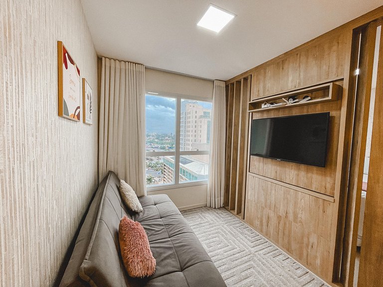 Flat Sofisticado | Rooftop c/ piscina | Flamboyant