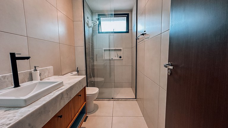 Loft duplex no Bueno | Garagem + Ar Condicionado