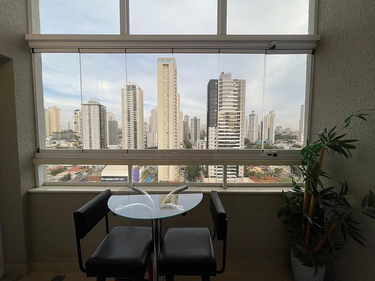 Loft moderno 2 suítes | Piscina + Academia | Bueno