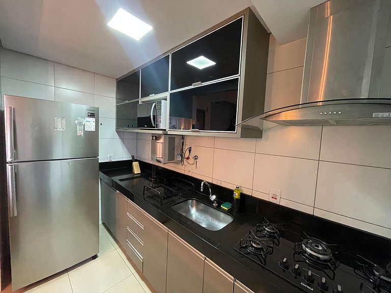 Loft moderno 2 suítes | Piscina + Academia | Bueno