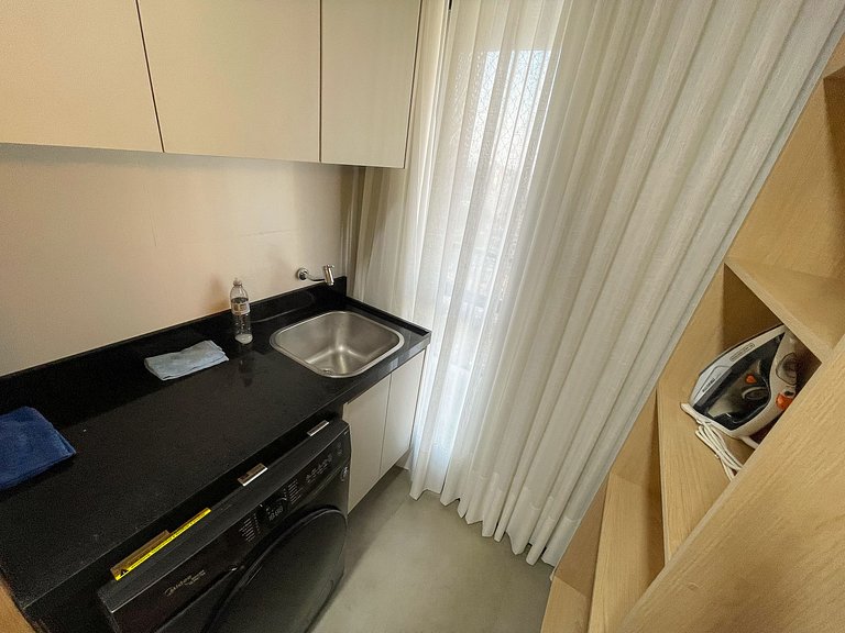 Apto 2Q Completo | Piscina | Garagem | Wi-Fi
