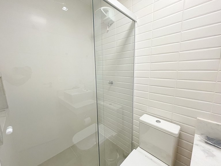 Apto 2Q Completo | Piscina | Garagem | Wi-Fi
