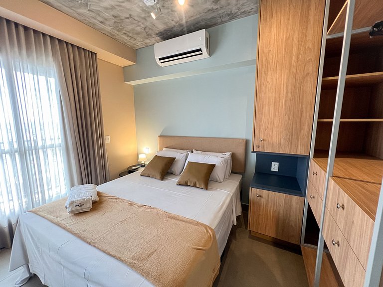 Studio Completo no Oeste | Lazer e Praticidade