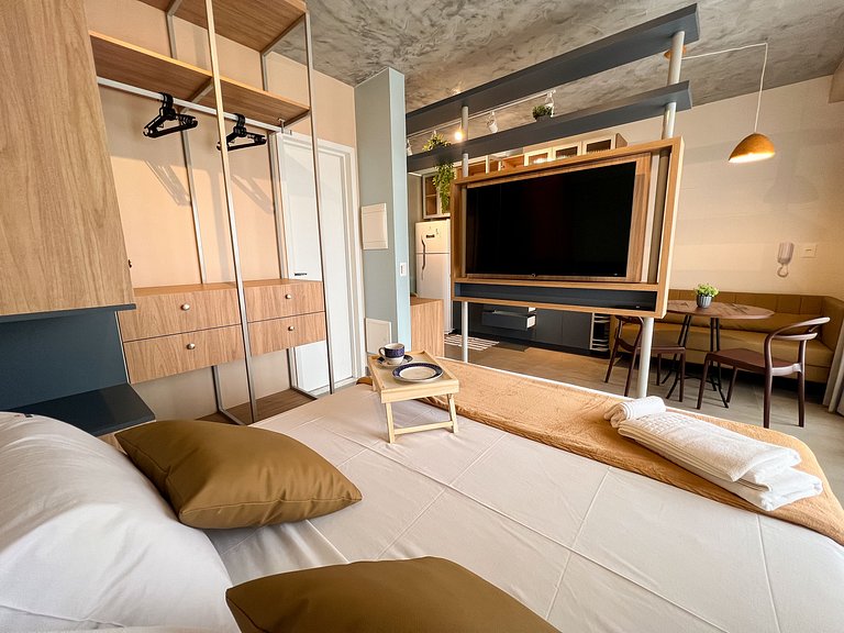 Studio Completo no Oeste | Lazer e Praticidade