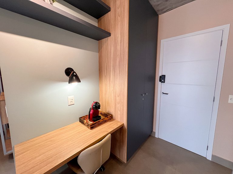 Studio Completo no Oeste | Lazer e Praticidade