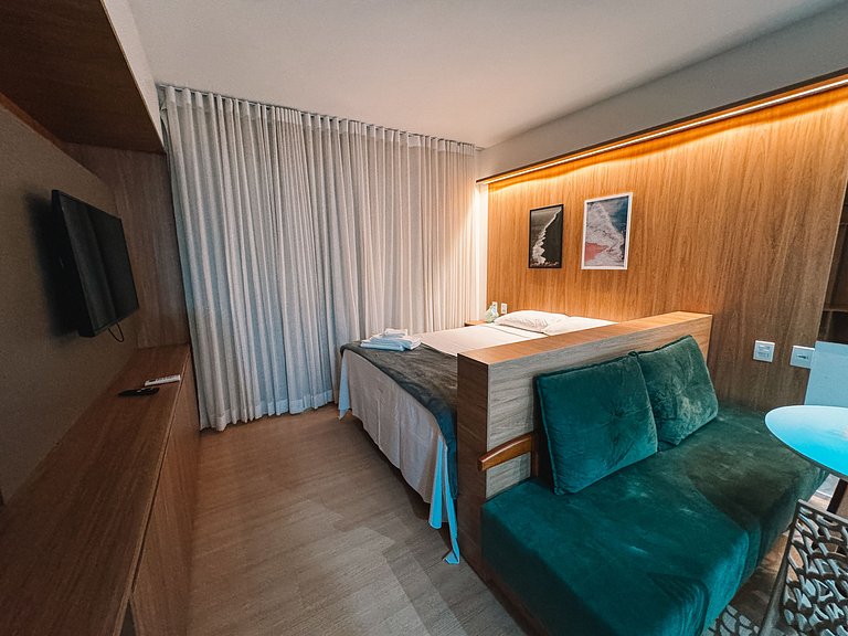 Flat no Marista, Cama Queen - próx Órion/IPOG/CBCO