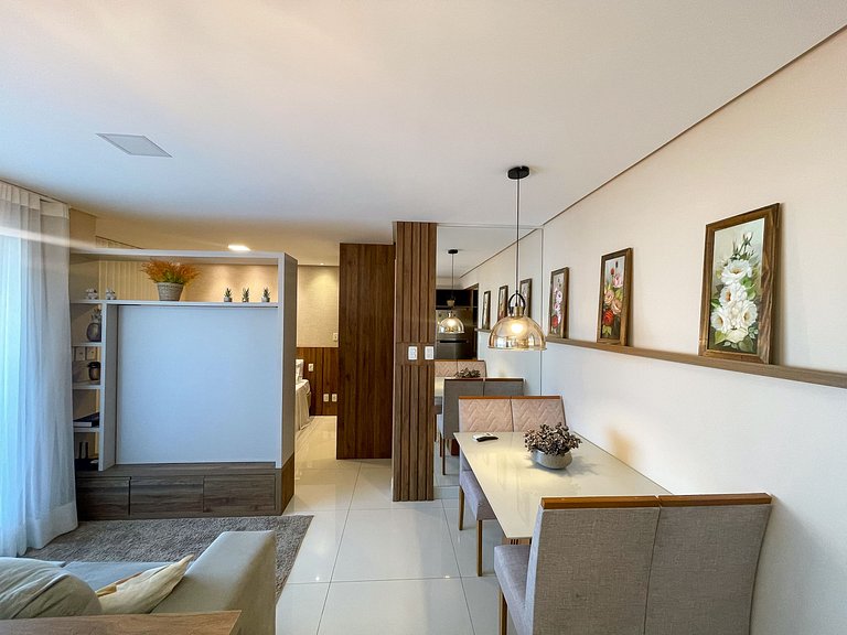 Flat moderno, St Bueno - próx Vaca Brava