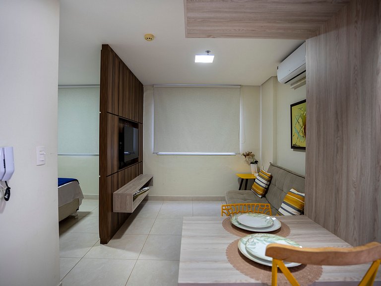 Flat Moderno | Coworking | Próx. Flamboyant