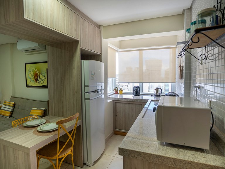 Flat Moderno | Coworking | Próx. Flamboyant