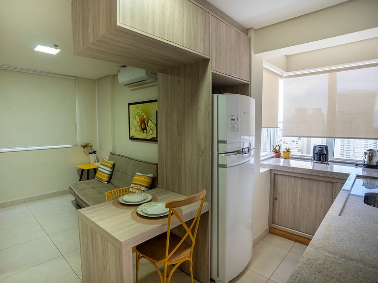 Flat Moderno | Coworking | Próx. Flamboyant