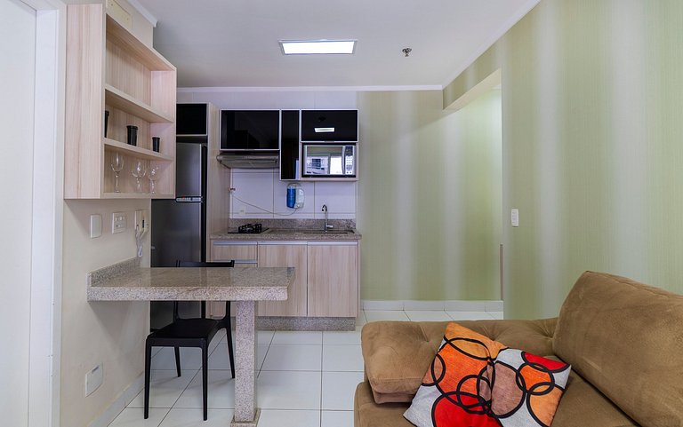 Flat confortável @Metropolitan - prox. Flamboyant