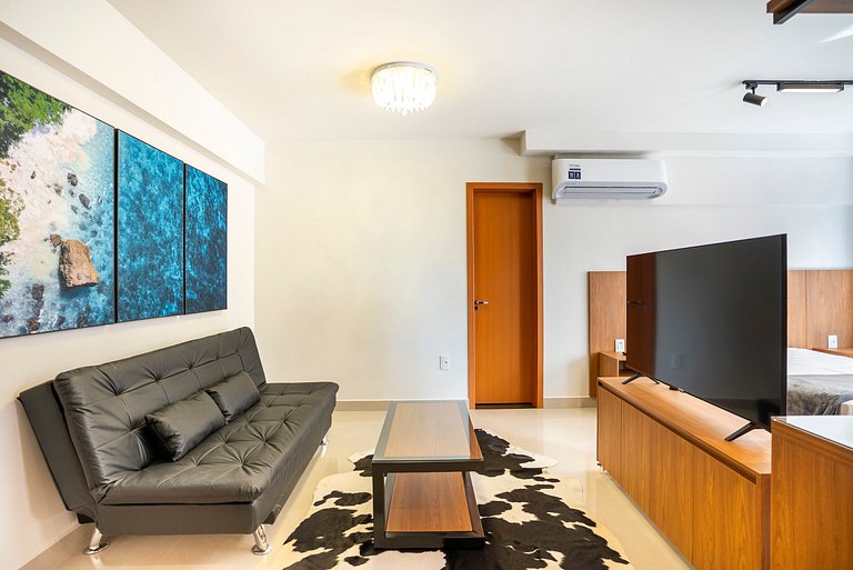 Flat Moderno | Piscina + Academia | Bueno