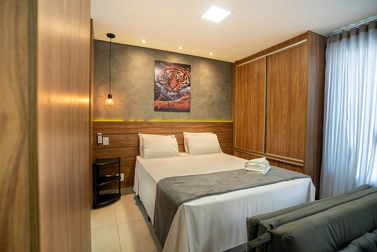 Flat, Cama Queen, @Bueno - próx IPOG e Vaca Brava