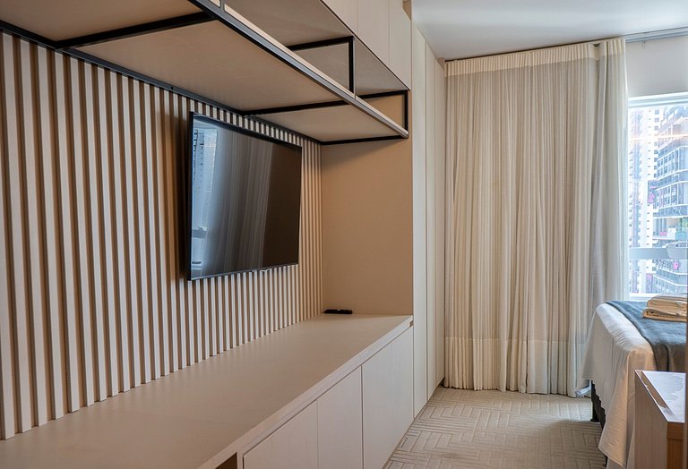 Flat no Marista, Cama Queen - próx Órion/IPOG/CBCO