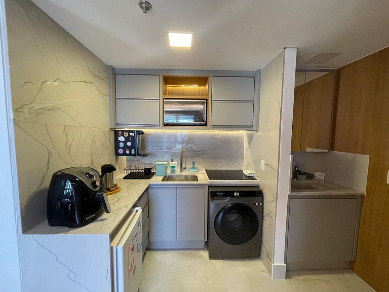 Flat 1Q, completo no Marista - próx Órion
