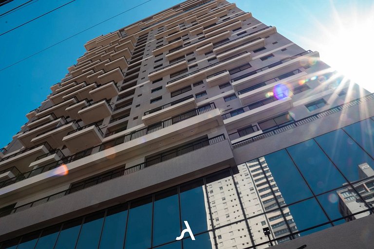 Flat novo e moderno no Bueno - próx IPOG/CBCO
