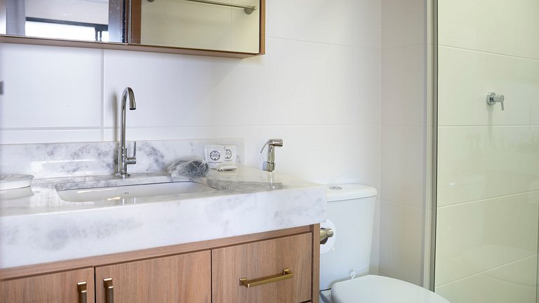 Flat novo e moderno no Bueno - próx IPOG/CBCO
