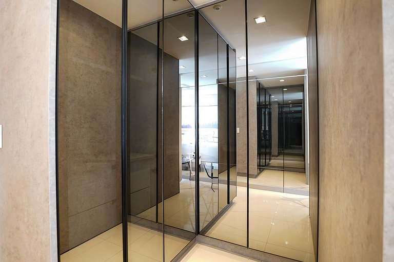 Flat moderno com varanda, Setor Marista