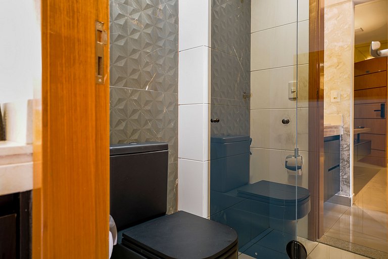 Flat moderno com varanda, Setor Marista