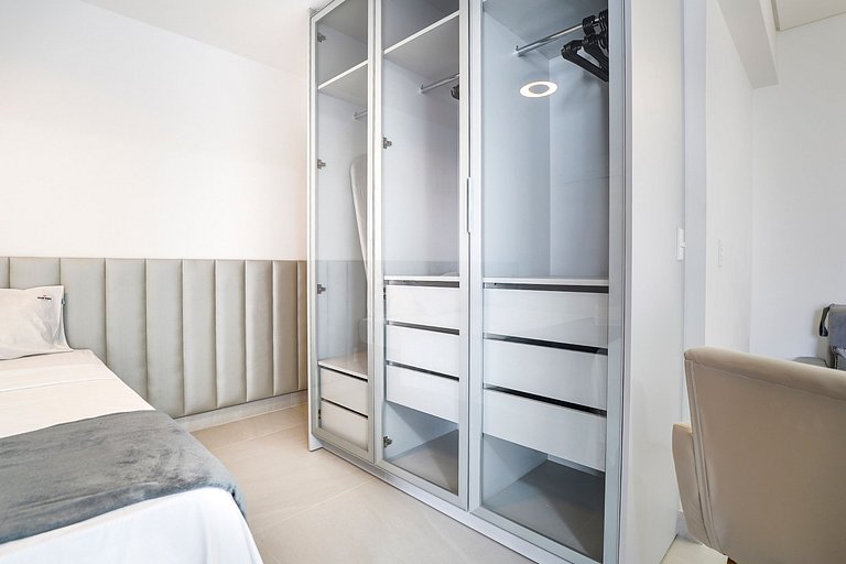Flat Moderno com Lazer Completo
