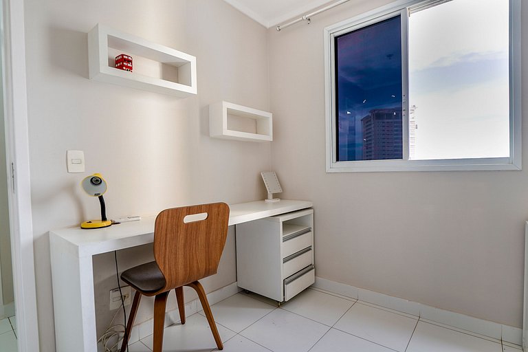Apto 1Q c/ office @Metropolitan - prox. Flamboyant