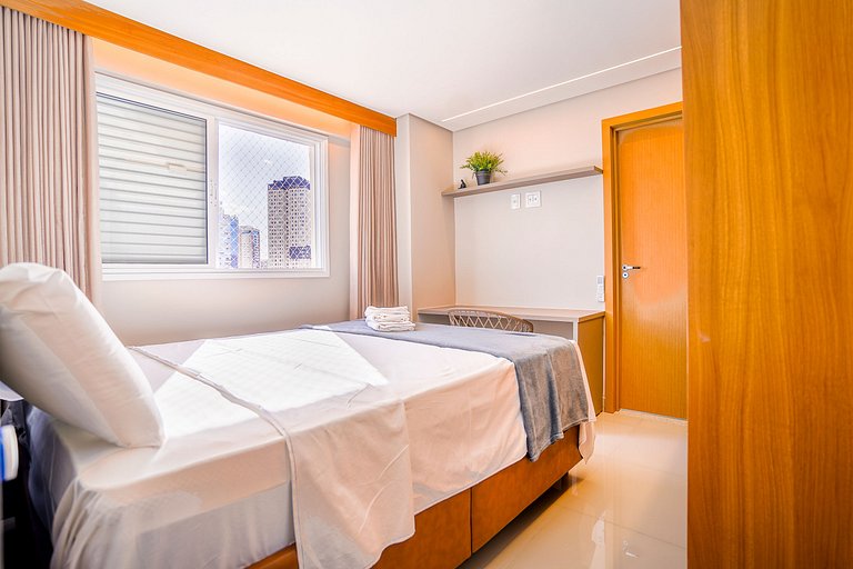 Apto 2Q Aconchegante e calmo + Piscina | Marista