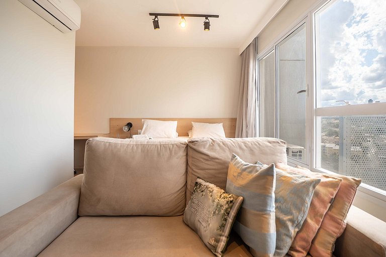 Flat Moderno | Piscina Rooftop | Prox Flamboyant