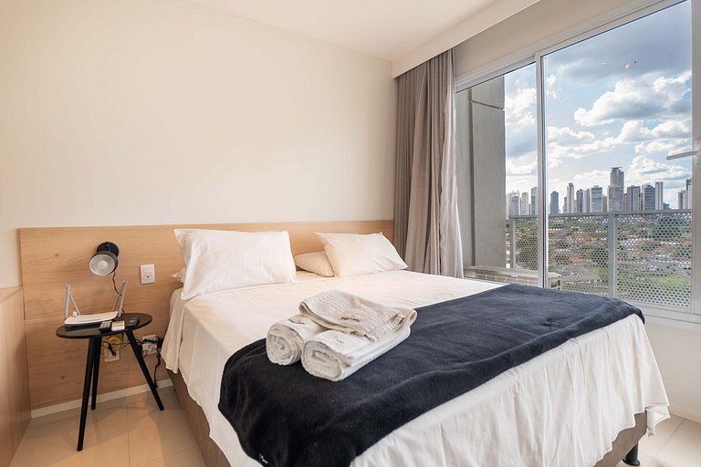 Flat Moderno | Piscina Rooftop | Prox Flamboyant