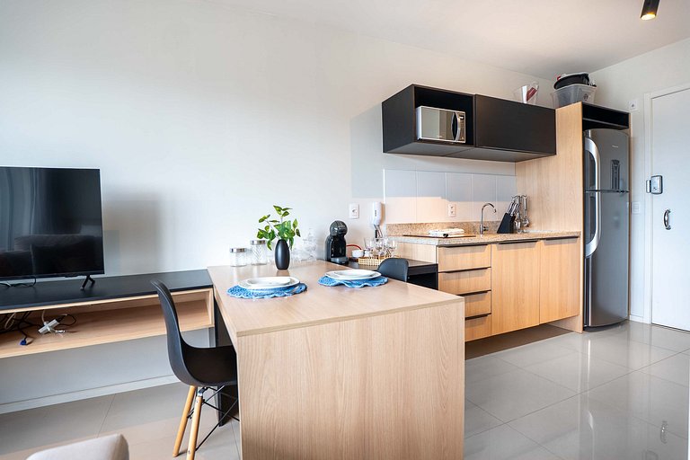 Flat Moderno | Piscina Rooftop | Prox Flamboyant