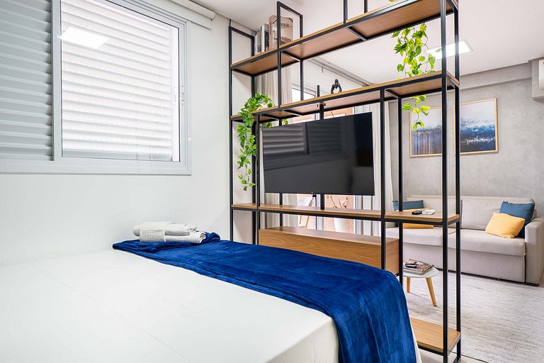 Flat Moderno e Aconchegante | Garagem + Wifi
