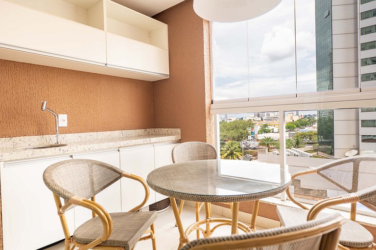 Flat Moderno e Aconchegante | Garagem + Wifi