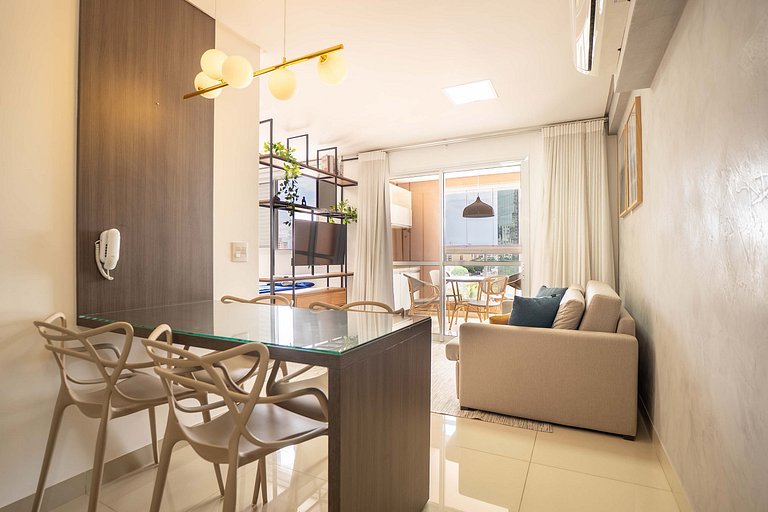 Flat Moderno e Aconchegante | Garagem + Wifi