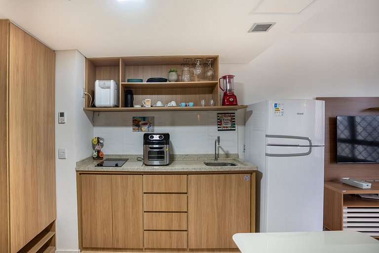 Apto 1Q, andar alto - Blend Marista