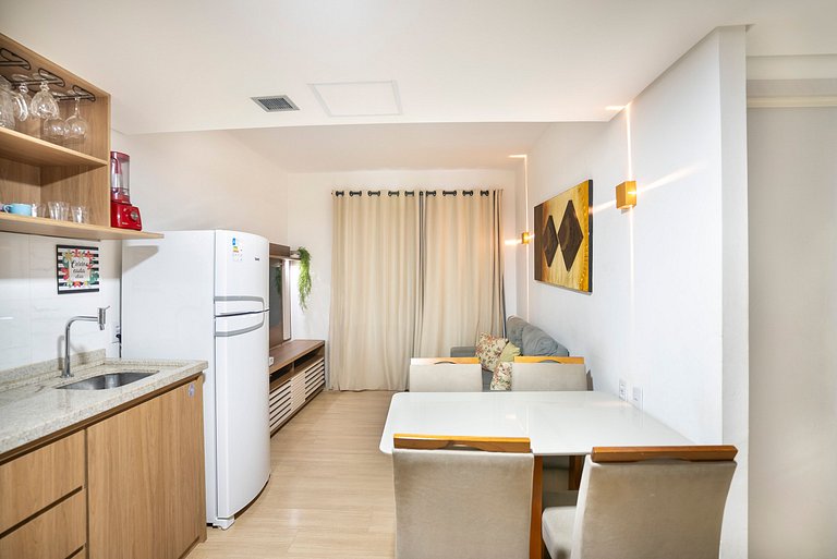 Apto 1Q, andar alto - Blend Marista