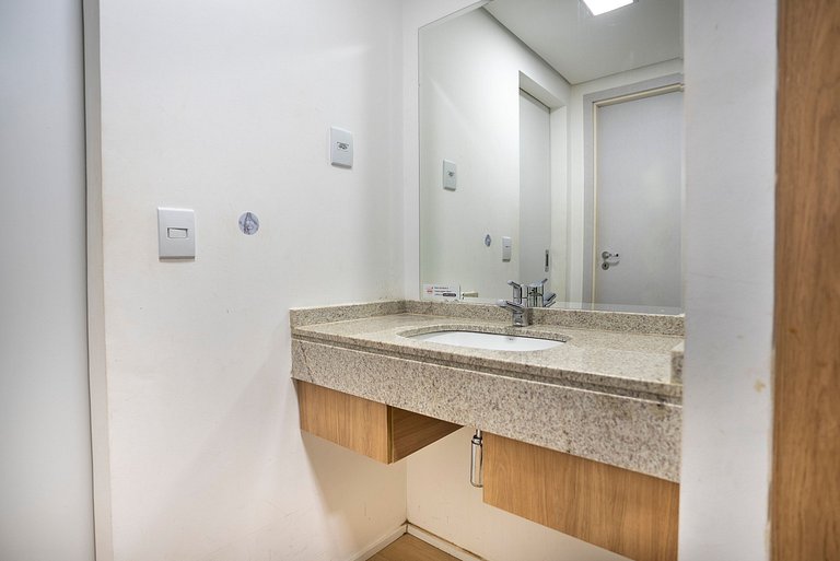 Apto 1Q, andar alto - Blend Marista