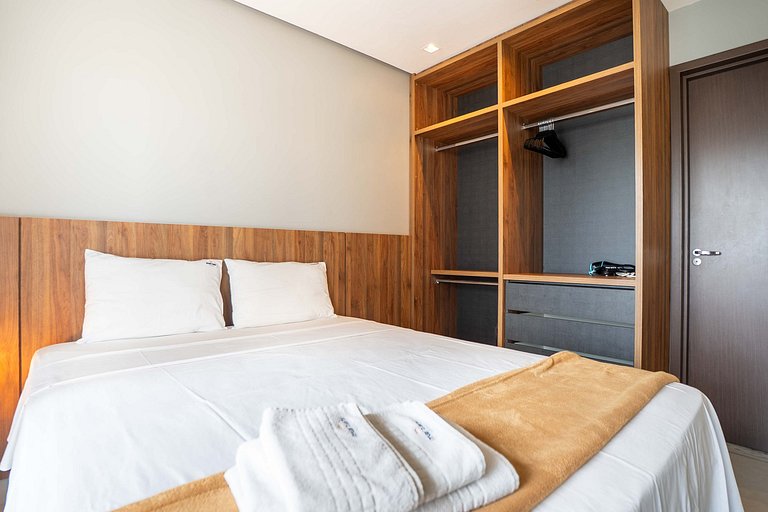 Studio Premium | Vista + Piscina + Academia