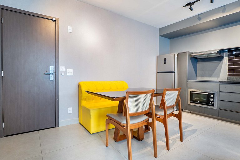 2Q c/ Suíte no Bueno | Garagem + Ar Condicionado