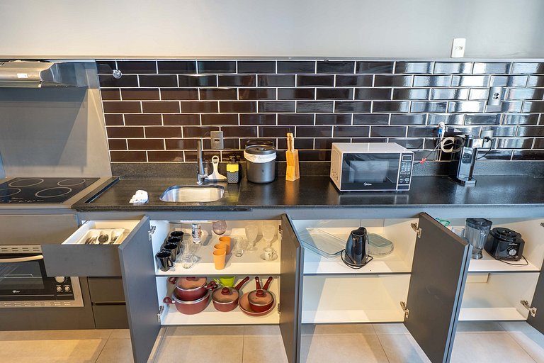 2Q c/ Suíte no Bueno | Garagem + Ar Condicionado