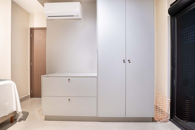 2Q c/ Suíte no Bueno | Garagem + Ar Condicionado