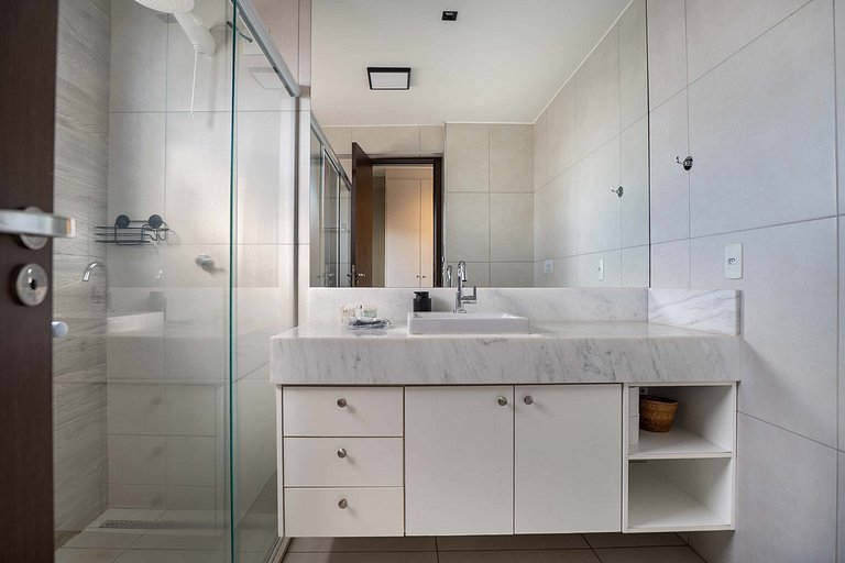 2Q c/ Suíte no Bueno | Garagem + Ar Condicionado