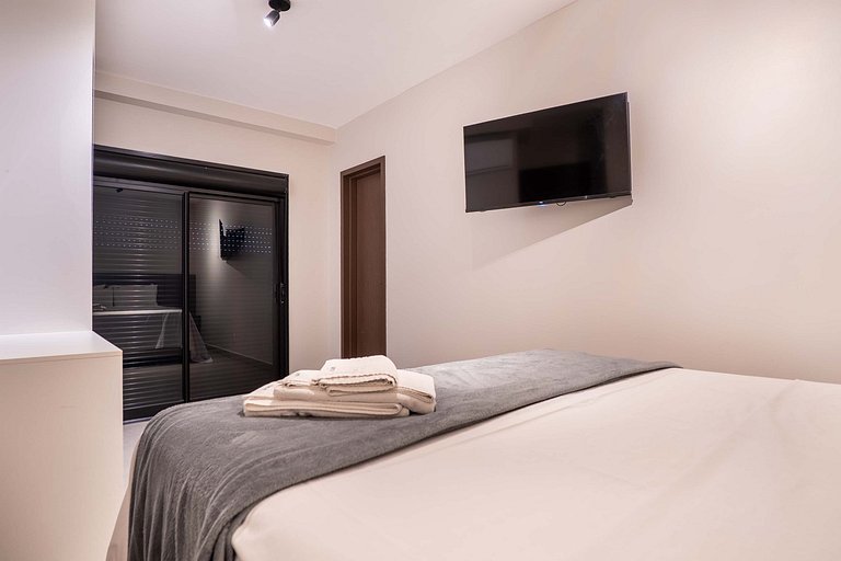 2Q c/ Suíte no Bueno | Garagem + Ar Condicionado