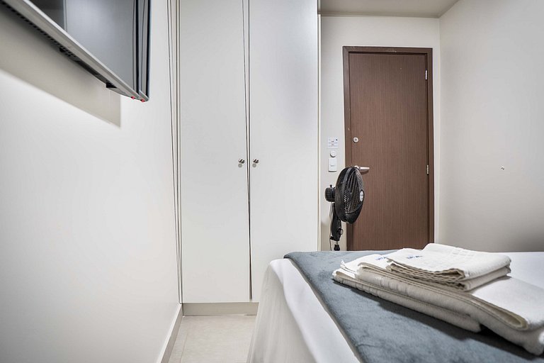 2Q c/ Suíte no Bueno | Garagem + Ar Condicionado