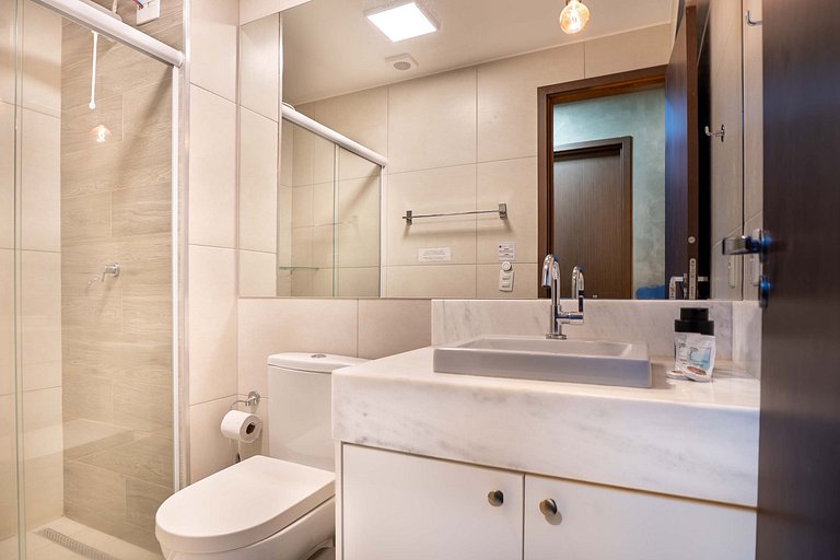 2Q c/ Suíte no Bueno | Garagem + Ar Condicionado