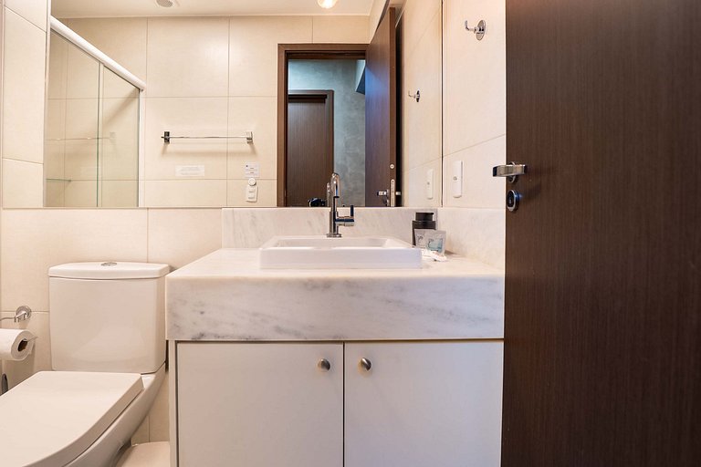 2Q c/ Suíte no Bueno | Garagem + Ar Condicionado