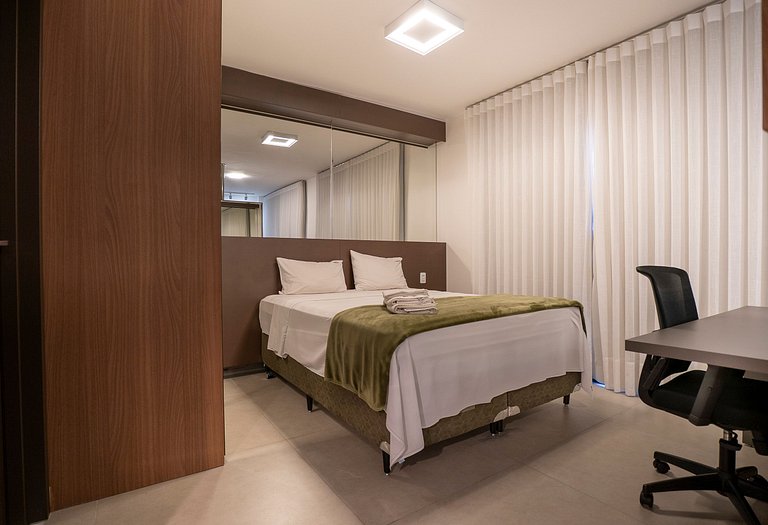 Flat confortável no Bueno - próx IPOG/CBCO