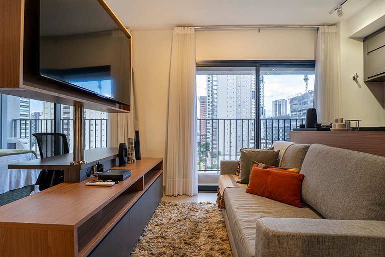 Flat confortável no Bueno - próx IPOG/CBCO